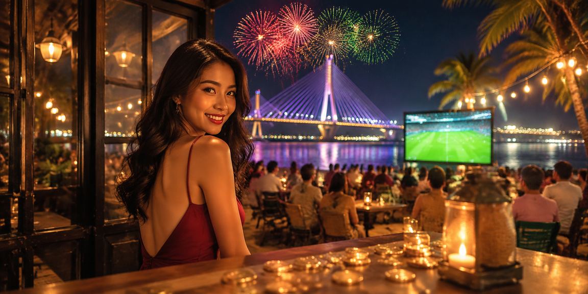 Người dùng tại Cần Thơ theo dõi bóng đá và đặt cược trực tuyến trong không gian cà phê đặc trưng miền Tây